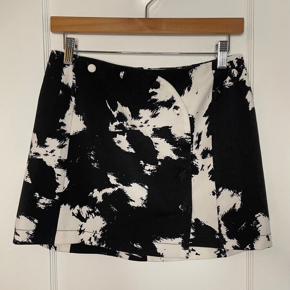 Urban outfitters cow print mini shirt size M
